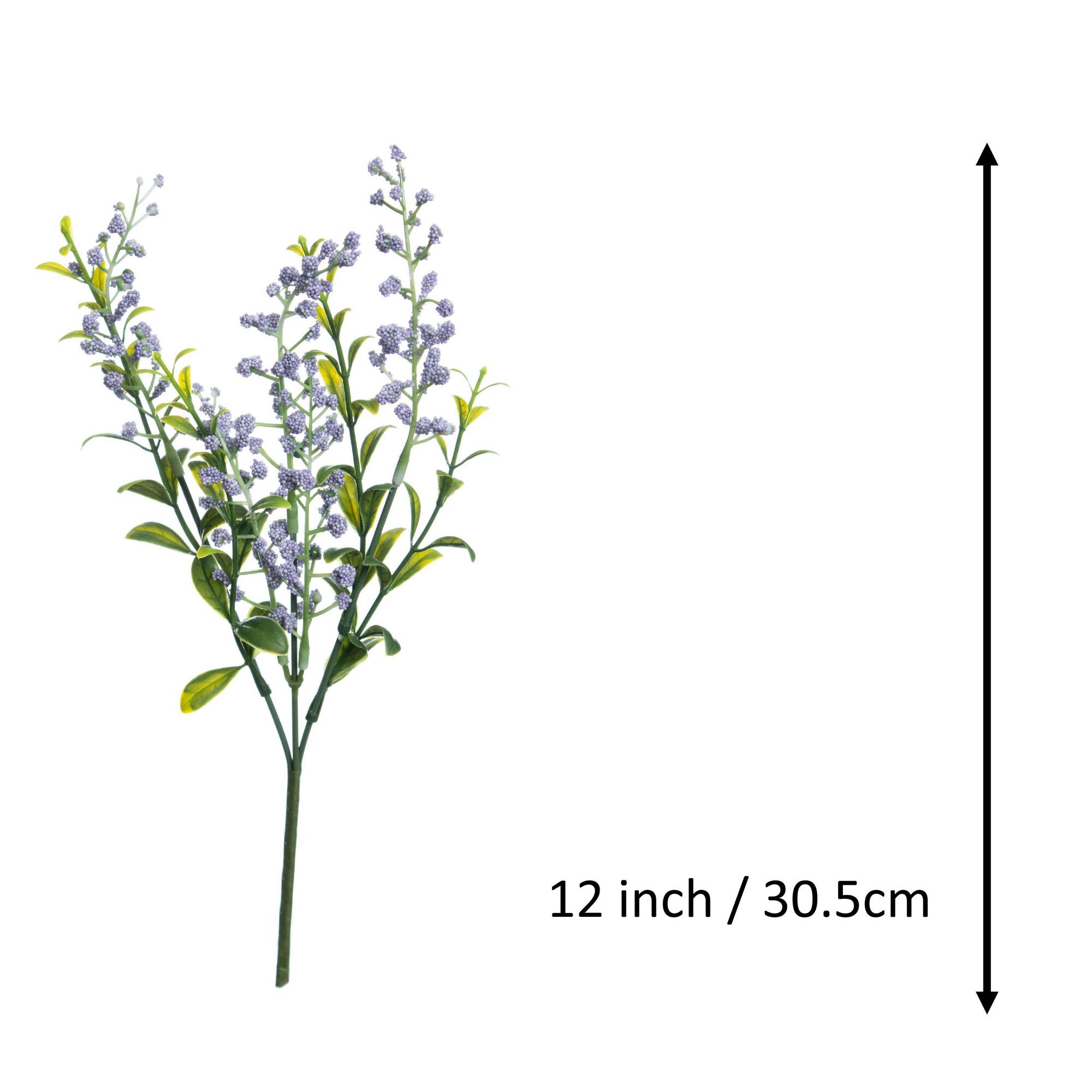 12" Berry Foliage Pick by Ashland